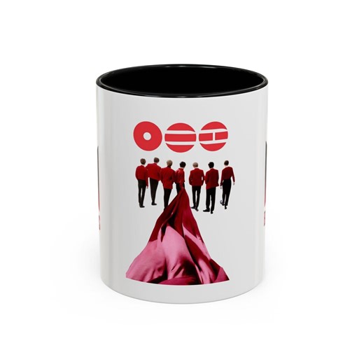 BTS Logo and Members Coffee Mug | Accent Ceramic Mug 11oz 15oz - Etsy