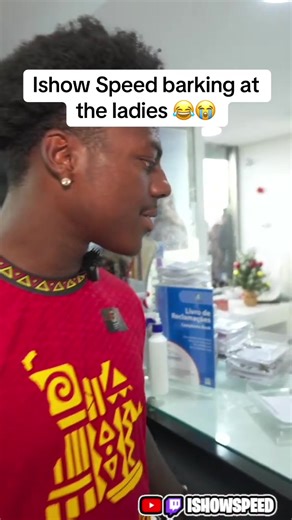 Ishow Speed barking at the ladies in Angola.#fyp #iShowSpeed #africa #speedafricatour