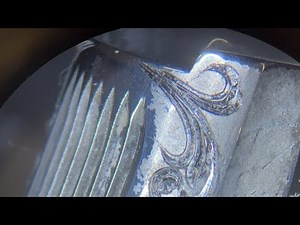 Microscope hand engraving