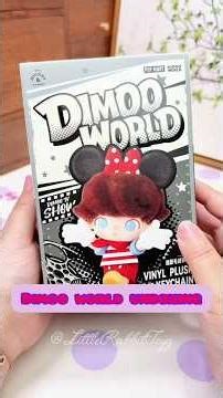 Dimoo world unboxing | ASMR videos | ASMR shorts | ASMR toys