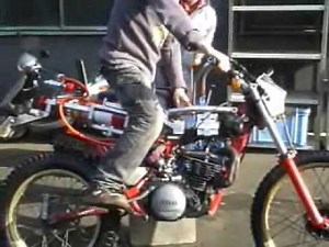 IB H2 Bike 水素2ストロークエンジン Yamaha TY250