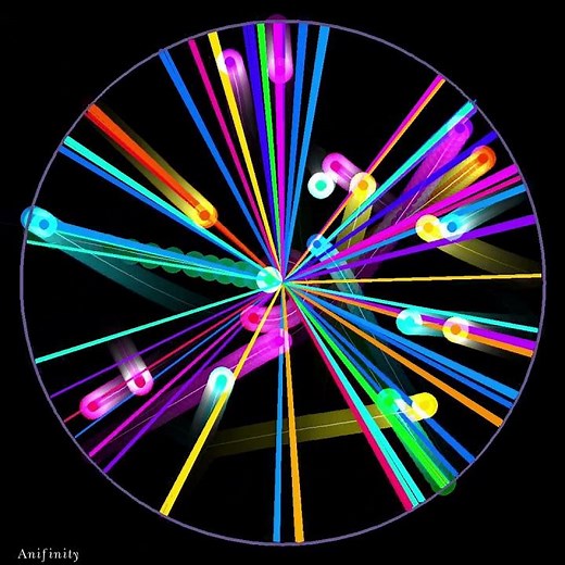 How a virtual machine builds a beautiful, complex fan structure 💖💙 #shorts #geometric #satisfying