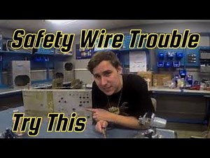 Try This When Doing Aircraft Safety Wire