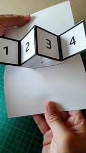 Twist-and-reveal Multiple Displays Printable Pop-up Card Mechanism - DIY Pop-up Card Template as Digital Download - Etsy