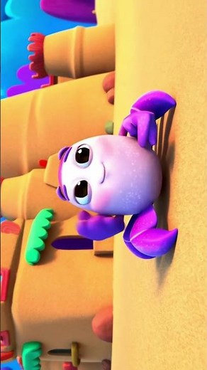 Baby Crab – Cute & Funny Short Cartoon | Viral Kids Video 🦀✨ #childrenscartoon #nurseryrhymes #kids