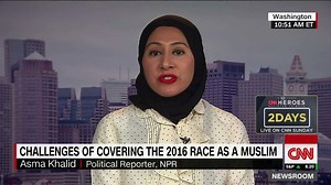 Reporting on the election as a Muslim woman