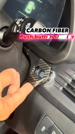 Shaz Ki Life on Instagram: "Carbon Fiber push start button installed in hyundai i20 Nline Available for all cars #trending #viral #access125 #reelkaro #instagram"