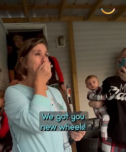 6.4M views · 107K reactions | Grandma Donna loves driving her great-grandkids around, but her unreliable car makes life tough. So her family surprised her with a new one through a surprise prank ❤️ | Happily | Facebook