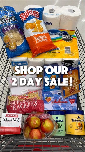 Get ready, Fareway shoppers! Our 2‑Day Sale kicks off tomorrow and runs through Saturday, February 28th. 💸 🛒 Save big on household essentials, snacking favorites, meat counter must‑haves, and so much more! 🧻 🍎 🥩 💬 What will you be grabbing? | Fareway Stores