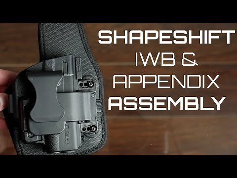 Alien Gear IWB and APPENDIX HOLSTER assembly
