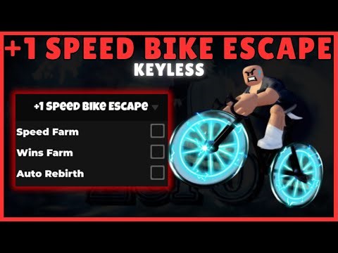 +1 Speed Bike Escape Script (NO KEY) Auto Win, Auto Train, Auto Rebirth