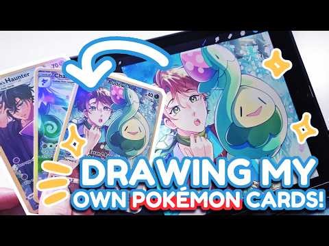 Making my own POKÉMON Cards!