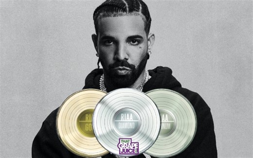 RIAA Update: Drake Crosses 300M Sold / Now Has More Diamond, Platinum, & Multi-Platinum Hits Than ANY Artist in History