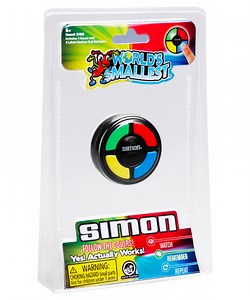 World's Smallest Simon: 2-Inch Simon that actually works!