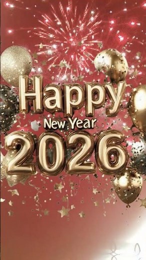 "🎆 Happy New Year 2026: Epic Animated Status FREE for You! 🌟 No Copyright Needed!" 🎉 YEAR ✨ 2026 🎆💖