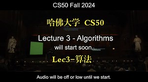 哈佛大学《CS50X 计算机科学导论 算法|Harvard CS50 Fall 2024 - Lec3 - algorithms》中英（deepseek