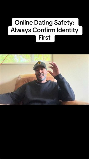 I share my personal advice about online dating based on my experiences. We talk about the importance of confirming that people in dating app photos are actually who they claim to be, since catfish, filters, and AI are very real threats. I emphasize that you should verify someone's identity right away before investing time getting to know them, because you don't want to discover later that they're significantly older, look completely different, or misrepresented their gender. This is essential ad
