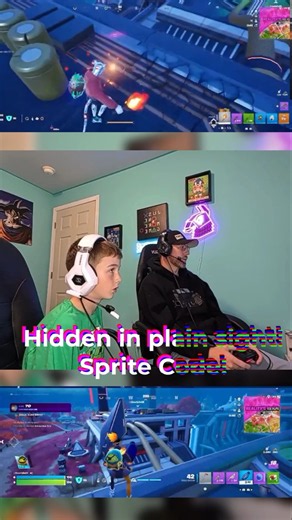 Fortnite Sprite Code Hidden in Plain Sight 😆😜