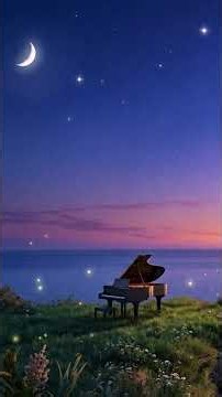Calm Your Mind | Gentle Piano and Ocean Waves #shorts #relaxingmusic #pianomusic