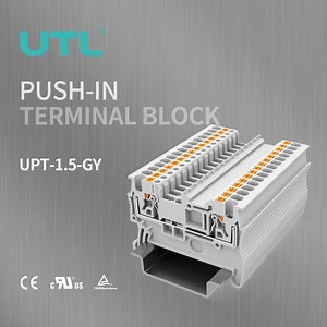[Hot Item] Quick Disconnect Push in Spring Type Screwless Terminal Block Connectors PT-1.5