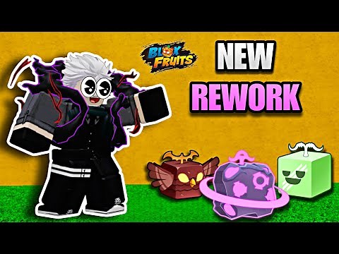 FINALLY !! Blox Fruits New Rework Fruits Are Here UPDATE 26 + Showcase