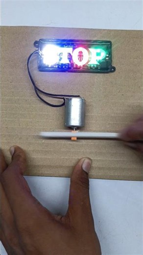 ⚡ I Built a Powerful Hand Generator Using Gears & DC Motor! 😱 | DIY Science Project