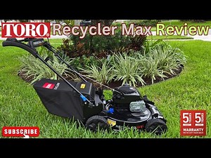 TORO Recycler MAX Lawn Mower Review 21485 #lowesfinds #lowespartner