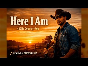 Here I am | Country-Pop Male Vocal | 432Hz Healing & Empowering Track