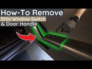 How to Remove a 350z Passenger Door Window Switch | Complete DIY Guide