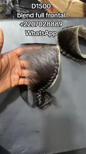ready made full frontals, 100% human hair, for your headties,geles,scarfs, turbans and band wigs D2000,  2207028889 #tiktokhairs #fyp #viral #Gambiantiktok #cheaphairs