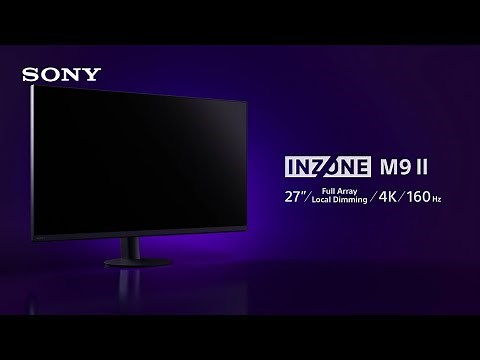 INZONE M9 II | 27" 160Hz 4K Gaming Monitor | Sony | Official Video