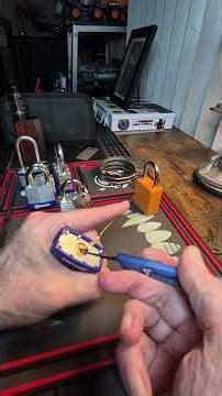 40mm Brinks #lockpicking