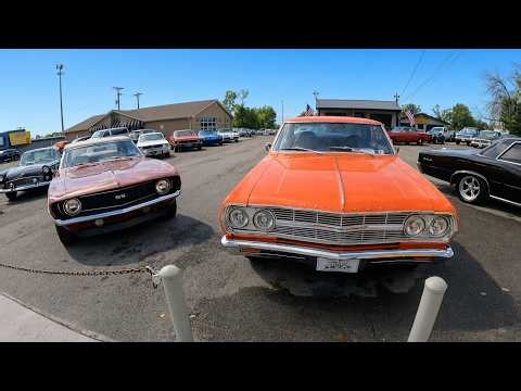 Maple Motors SNEAK PEEK 9/14/26 Lot Walk Classic Muscle Cars For Sale