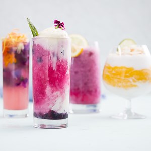 49K views · 1K reactions | Craft the ultimate lemonade stand with these colorful creations featuring rosé, mango, passion fruit and more! | Sugar Fix | Facebook