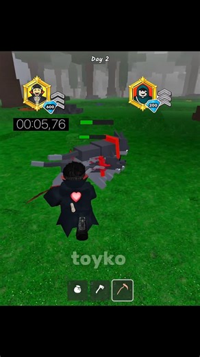 Vampire Vs Nightcrawler in 99 Nights in the Forest - #Roblox