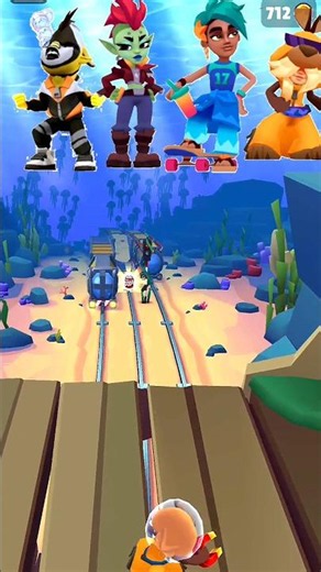 Which your favourite character ❓ in Subway Surfers | waterland 🌊 gameplay #subwaysurfers #shorts