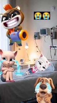 talking tom gold run angela rip 😭 emotional story #talkingtom #shorts #shortsfeed