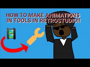 HOW TO RUN ANIMATIONS IN TOOLS IN RETROSTUDIO!