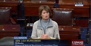 Only women show up in Senate after snow storm