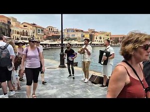 AU VIEUX PORT VÉNITIEN DE LA CANÉE 👉 CHANIA 🇬🇷 CRÊTE