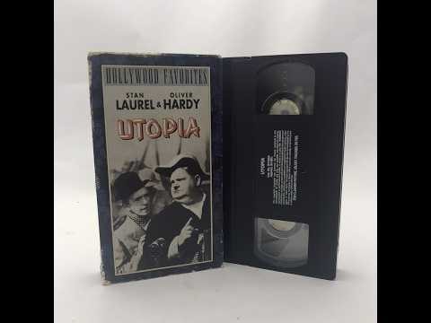 Opening to Laurel & Hardy: Utopia 1993 VHS (1999 Reprint)