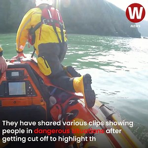 This is how easily you can get cut off by the tide while out walking 😫 | WalesOnline