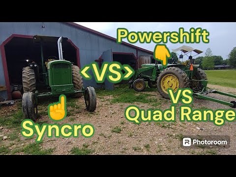 John Deere Transmissions which is the best?-- Syncro Range vs Powershift vs Quad Range