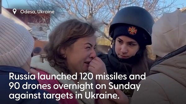 Russia launches massive missile and drone attack against Ukraine infrastructure
