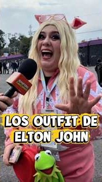 ¡Los fans de Elton John se lucieron con estos outfits!