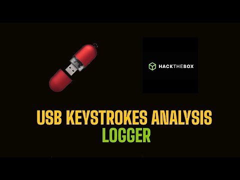 USB Keystrokes Analysis with Wireshark | HackTheBox Logger | CTF Walkthrough