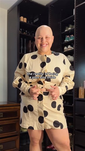 Chiara Rose on Instagram: "finding plus size bridal looks hasn’t been the easiest… but I’m determined 🫡"