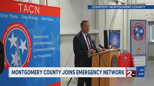 Montgomery County, TN joins emergency network