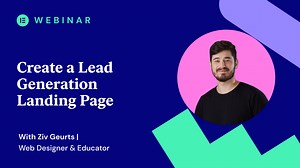 Create Your First Landing Page With Elementor - Academy