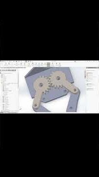 SolidWorks Design: Robotic Gripper for 3D Printing